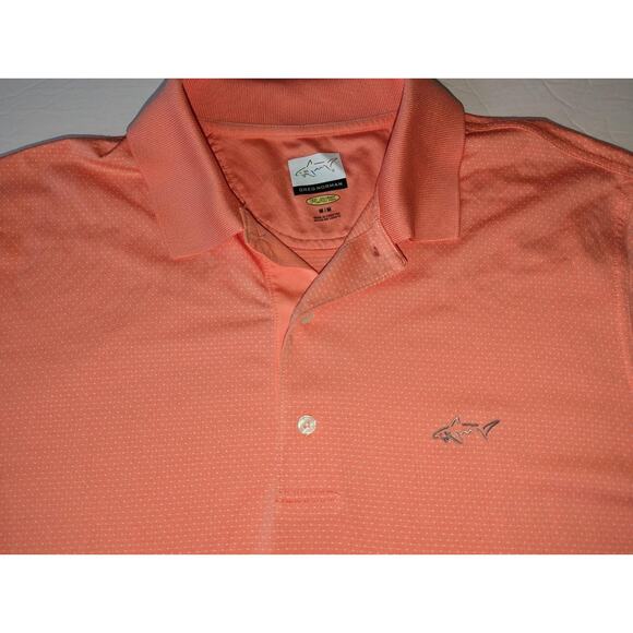 Greg Norman Polo Shirt Size Medium Play Dry -0623B83 - Picture 2 of 4